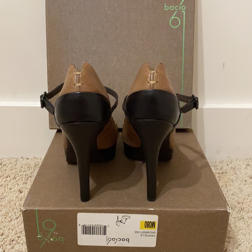 Bacio61 Farfalla Brownstone Heels - image 3